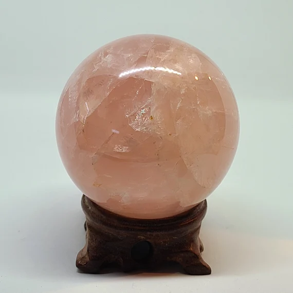 Rose Quartz Sphere ball 2 Rose Quartz Sphere ball 2